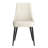 19'' H Faux Leather Upholstered Metal Side Chair-2125795426