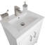 Ensemble de meuble-lavabo sur pied simple 24 po Skylar - Noir mat-926552463