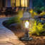 Waterproof Outdoor Post Lights (2-Pack) – Aluminum & Glass Deck Lights For Garden, Fence, Path, Patio