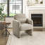 Fauteuil d'appoint confortable avec revêtement élégant pour rehausser et détendre le salon-691889688