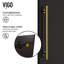 Porte de douche coulissante sans cadre avec verre teinté 3/8 po l 68-72 po x H 74 po Elan-98714700