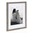 Ambrine Gray Wood Picture Frame - Set of 4 with Mat