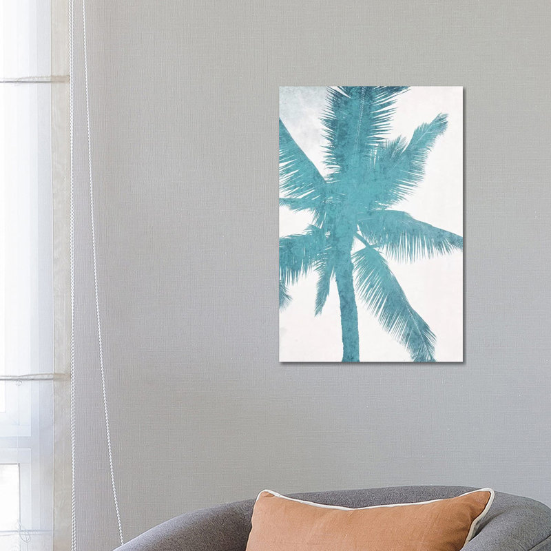 Blue Palm Trees I by Irena Orlov - Wrapped Canvas Print, 66.04 cm H x 45.72 cm W x 1.91 cm D