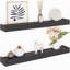 Tablettes flottantes murales l 24 "x P 4" Array-1941785863-1941785862