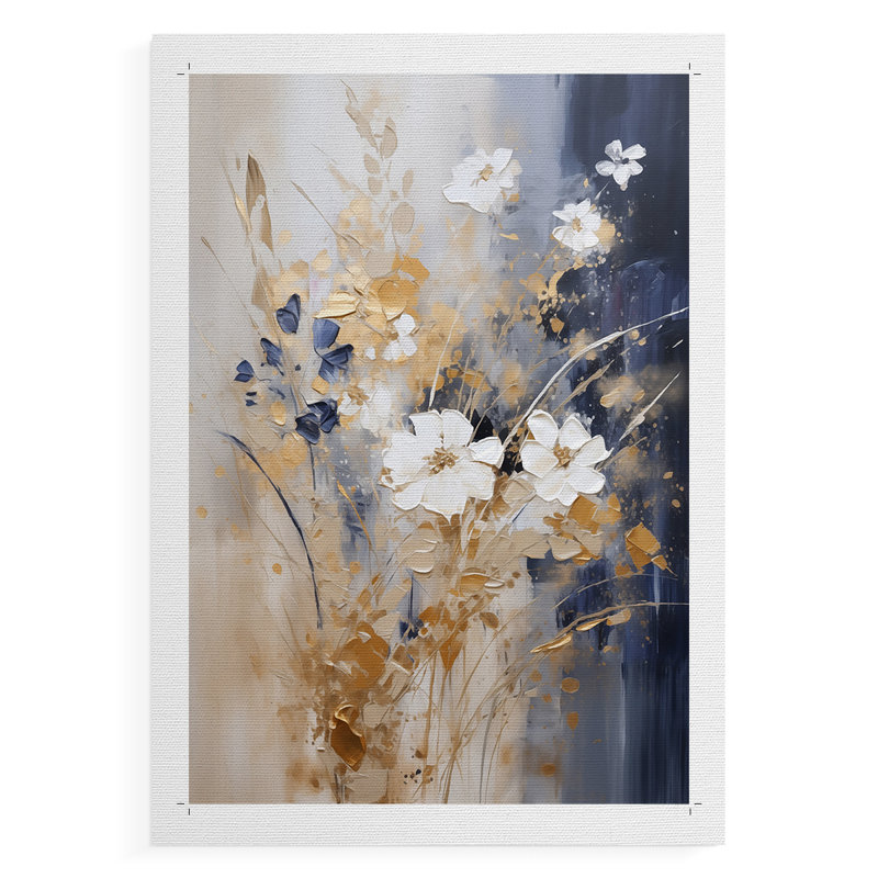 FLORAL Series CCGLX III - Impression sur toile seulement - NON CADRE