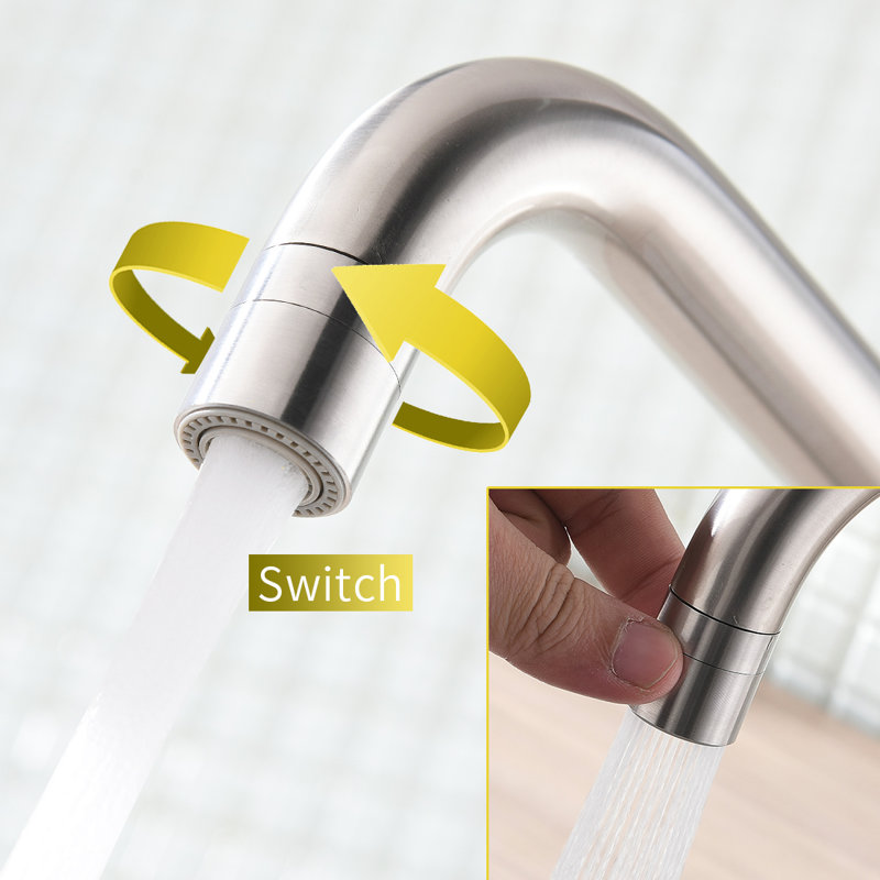 FLG Kitchen Faucet Side Spray, Brushed Nickel