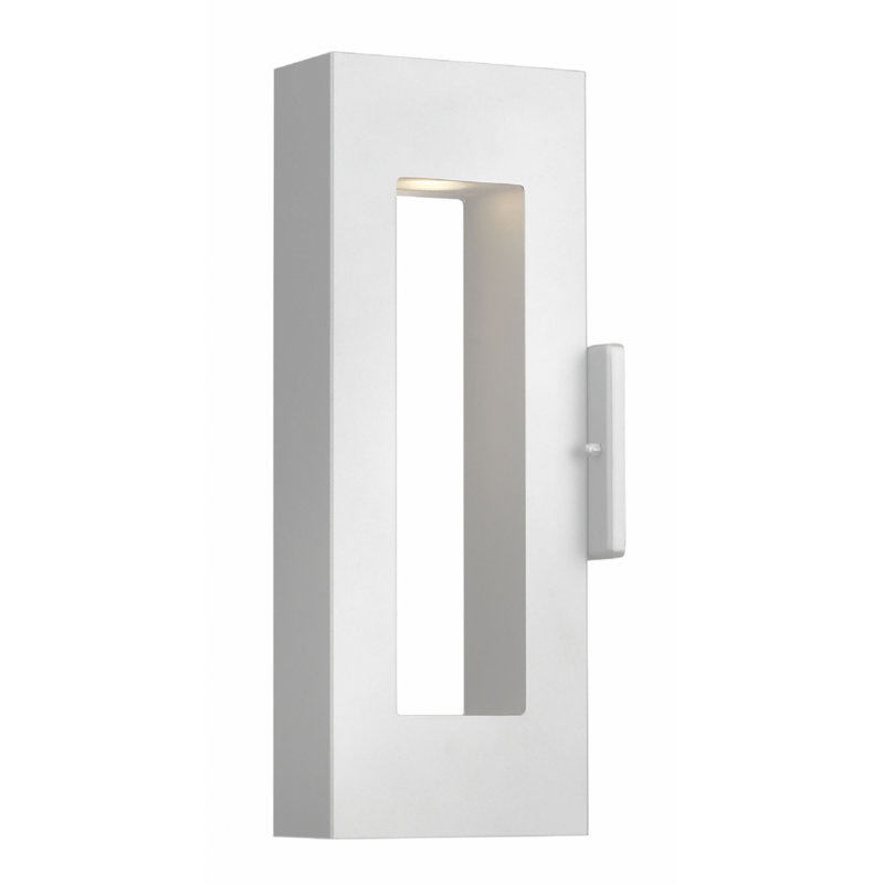 Atlantis 2 Light Outdoor Sconce, Bronze, 16" H x 2.75" W, LED