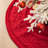 Red Knit Tree Skirt
