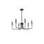 Luminaire suspendu style bougie à 6 lumières Yichen-769024727-769024724