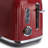 Retro 2 Slice Toaster with Extra Wide Slots in Red-86803914