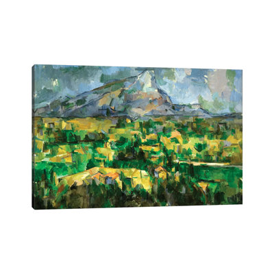 Mont Sainte-Victoire, c.1902 by Paul Cezanne - 1 Piece Wrapped Canvas Wall Art