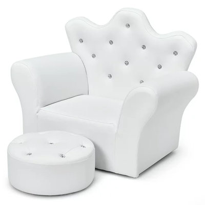 Annie Kids 7'' Foam Chair and Ottoman