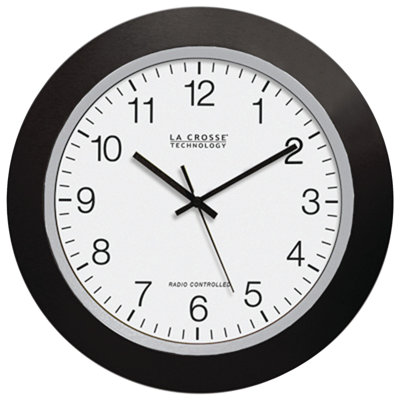 Horloge murale 12" atomique Varnell
