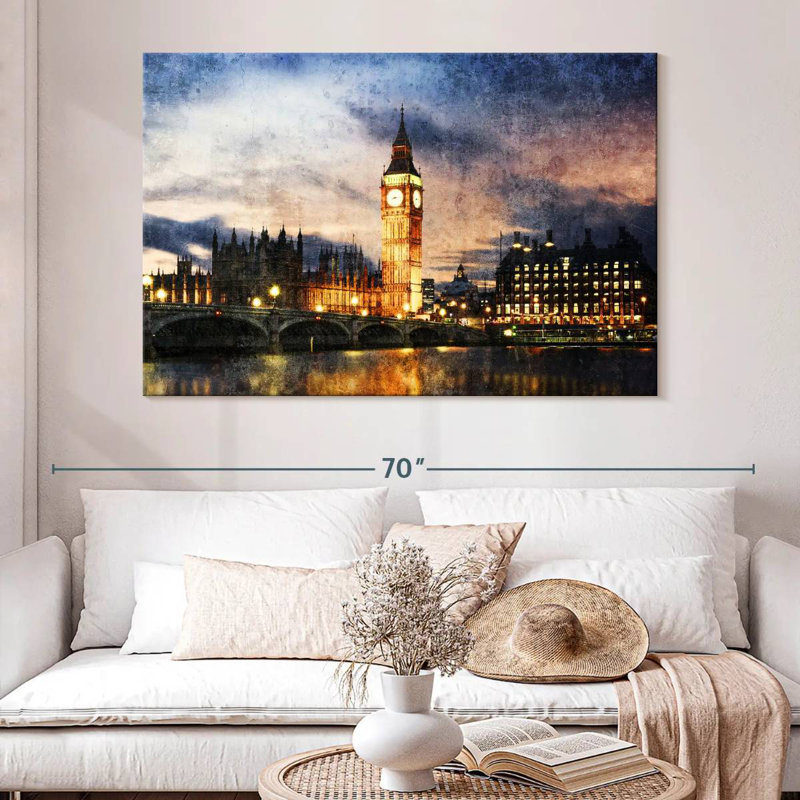 Lilie Westminster Lights, 34" H x 51" W