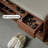 Brown Upholstered Bench