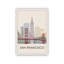San Francisco Illustration, villes américaines, affiche non encadrée, affiche d'art mural du Missouri State-470393788