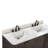 Blakely 60" Free Standing Double Bathroom Vanity with Quartz Top-92319995-92319994