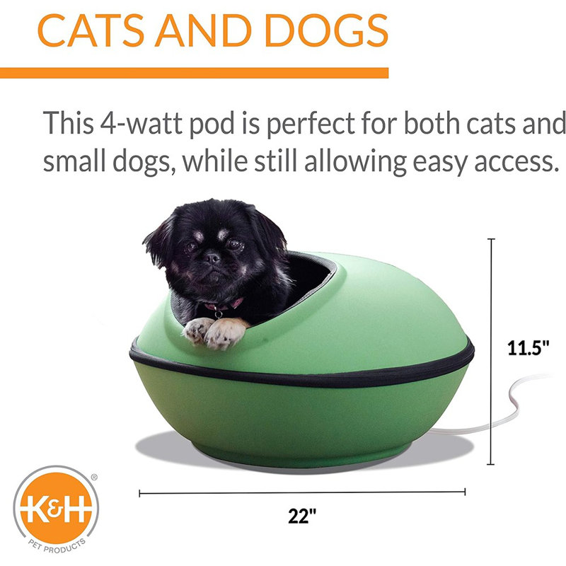 Durganand Pet Bed, Green