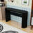 Farmhouse Console Table with Open Shelf-1257406433