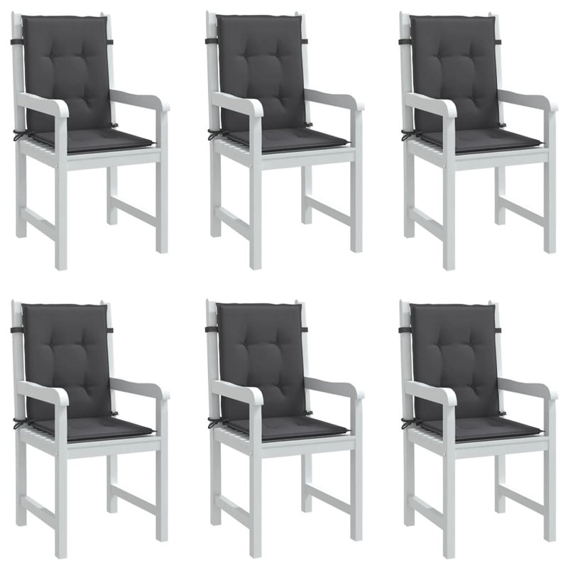Ensemble de coussins de chaise à dossier bas 6 pièces 39,4 "x 19,7" Latitude Run® Latitude Run®