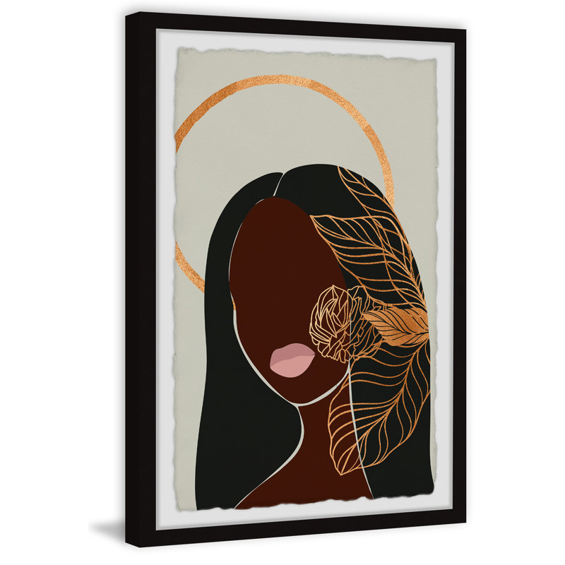 Faceless Beauty by Marmont Hill - Single Picture Frame Painting, 91cm H x 61cm W x 3.81cm D