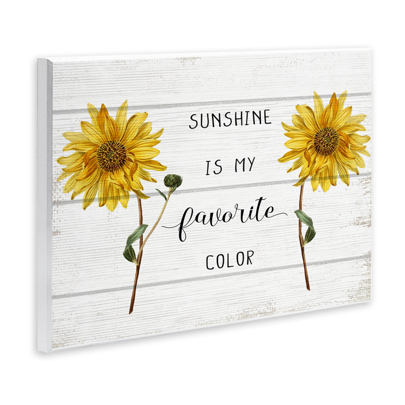 «Rustic Country Sunshine Expression» par Daphne Polselli, H 13 po x l 19 po