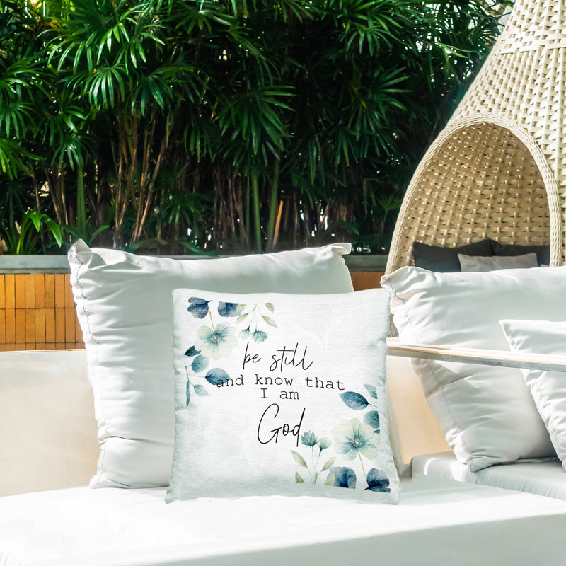Coussin d'extérieur Be Still