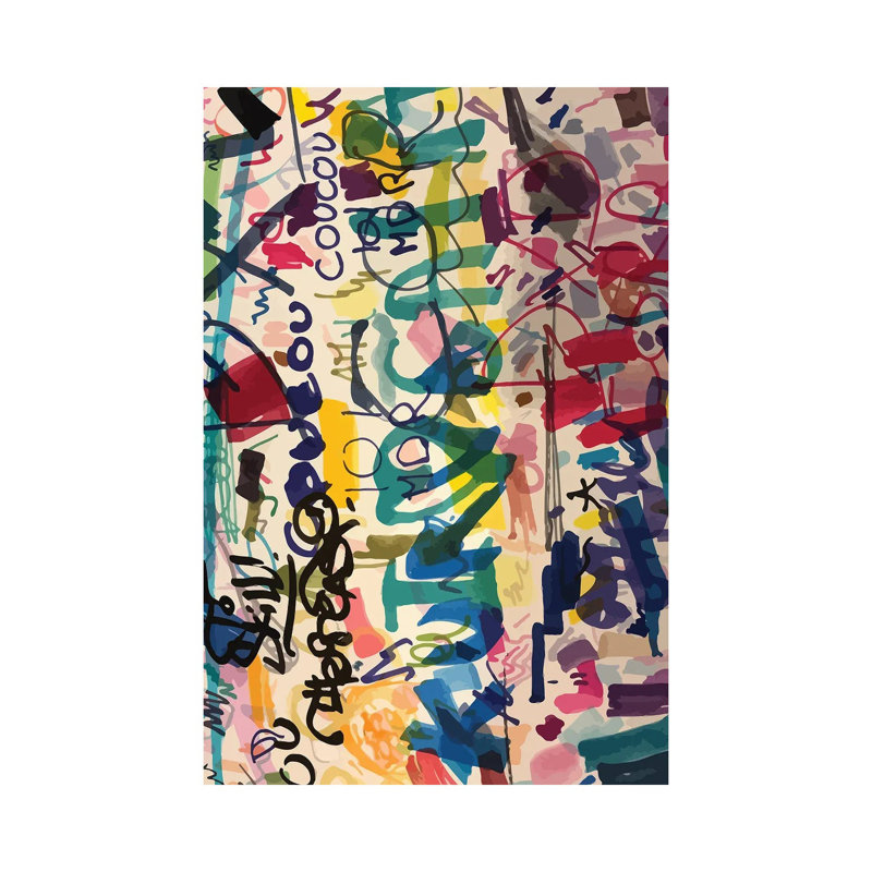 Graffiti Urban Art People's Writing by Emmanuel Signorino - Wrapped Canvas Print, 20.32 cm H x 30.48 cm W