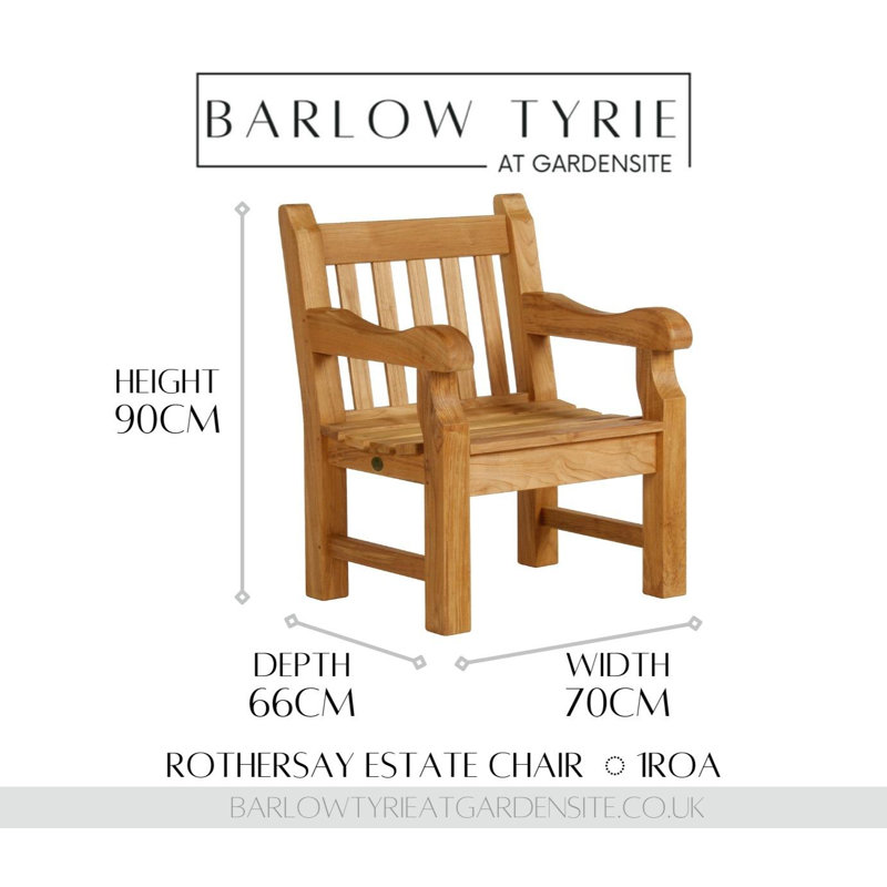 Rothsay Outdoor Teak Lounge Chair