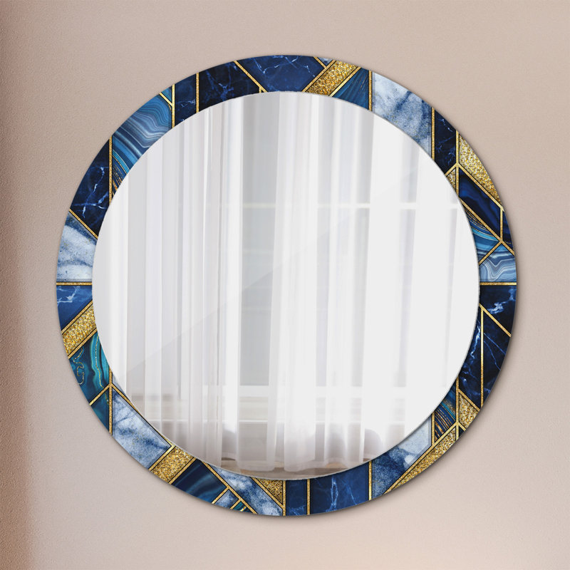 Huldar Glass Flat Wall Mirror