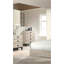 Meuble de chambre à coucher moderne de conception moderne 1 pièce 4 tiroirs crème avec plateau en faux marbre