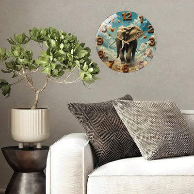 Horloge murale Elephant