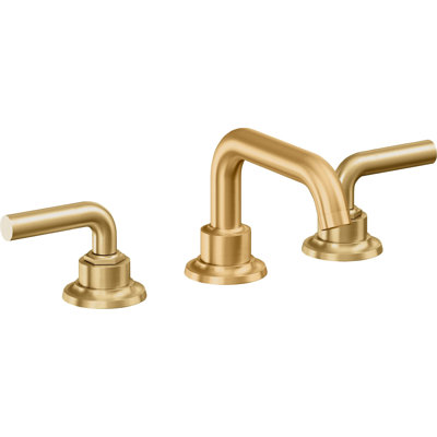 Descanso 8" Widespread Lavatory Faucet with Smooth Handle and Completely Finished ZeroDrain