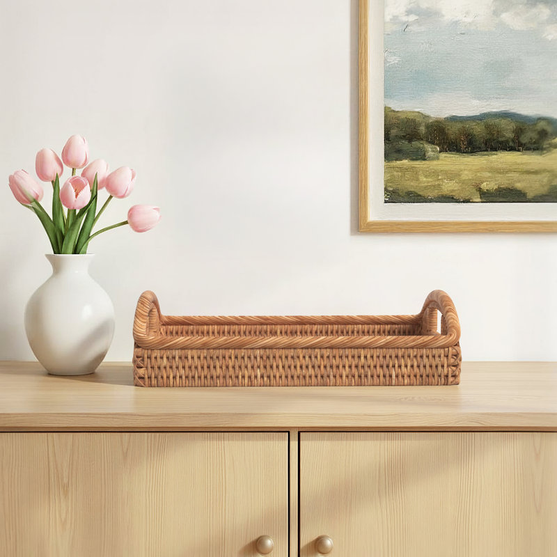 Panya Serving Tray, Honey Brown