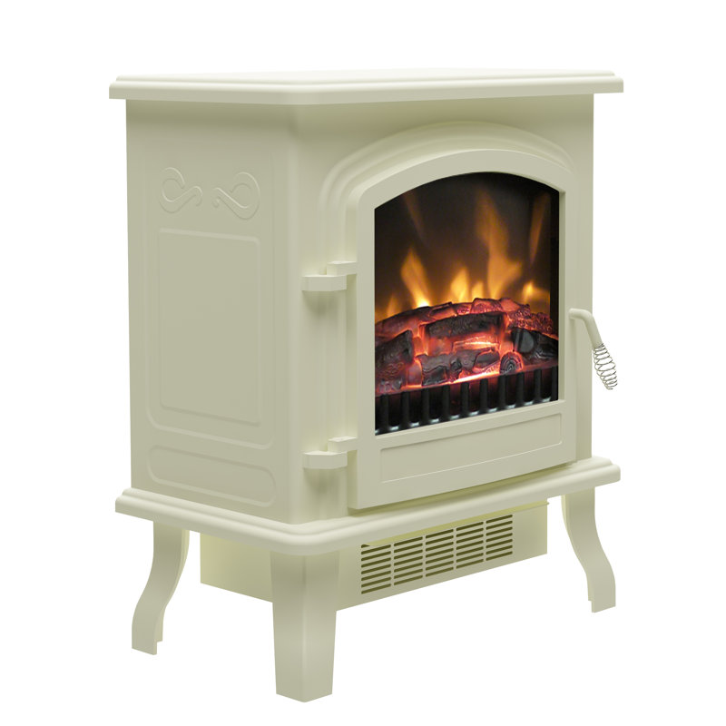 Colman Freestanding Electric Stove, Cream