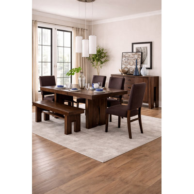Huntley 6 - Person Four Leg Dining Set