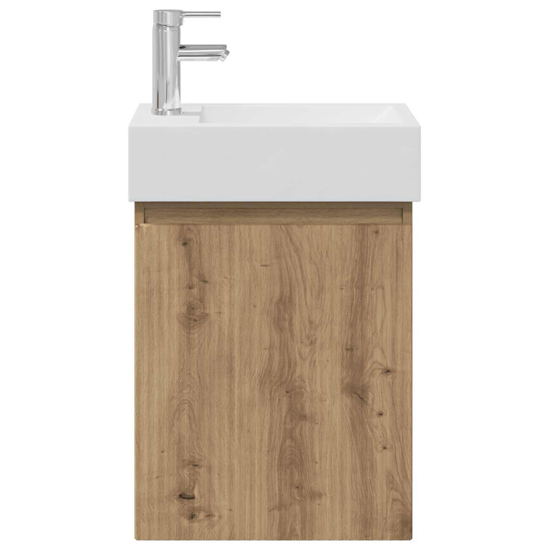 455 mm Bathroom Vanity, Artisan Oak