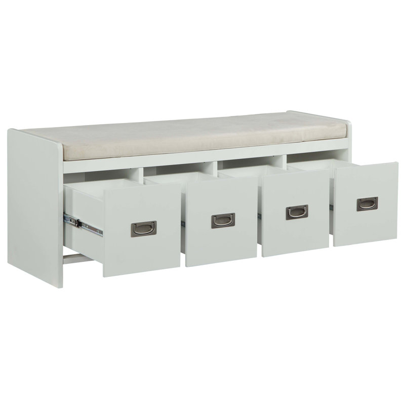 Rectangular Bench With Storage, Bedroom Bench