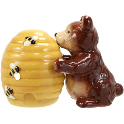Ensemble de salière et poivrière Javohir Grizzly Bear