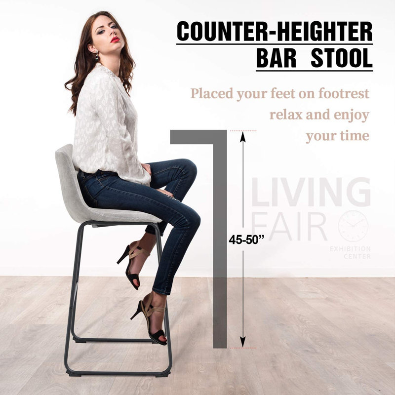 Tabouret 30 "Dinius, Gris
