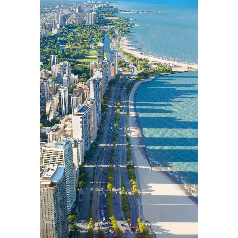 Okemah Chicago sur toile par Sergiyn, photographie, H 18 po x l 12 po