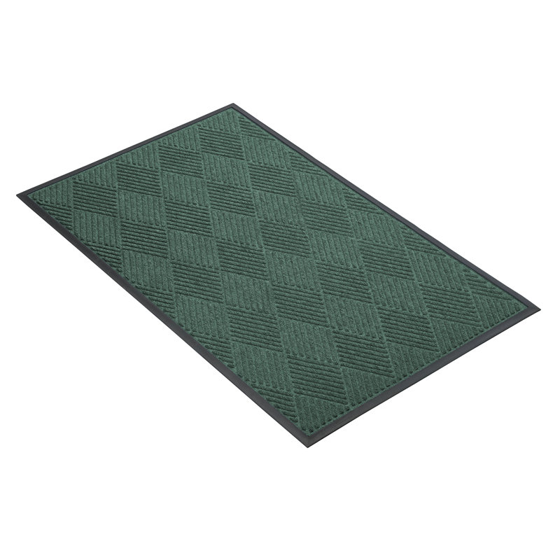 Tapis de porte Alezander, 3 pi x 4 pi, Vert forêt