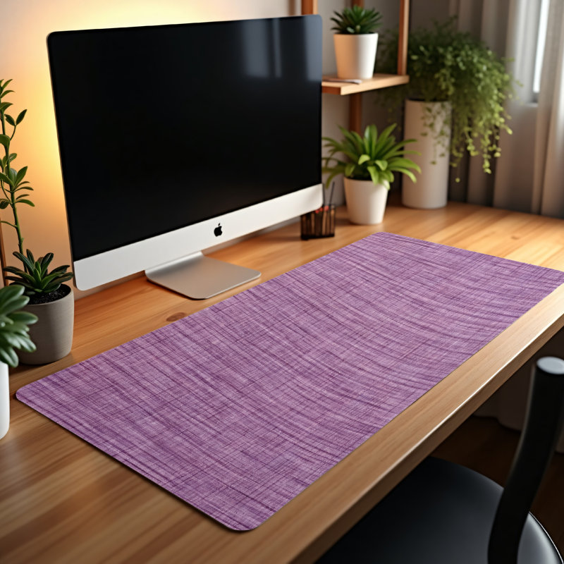 Polyester Desk Pad, 14.4x12.1