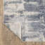 Tapis bleu / ivoire à motif abstrait texturé Michalski-1180921060