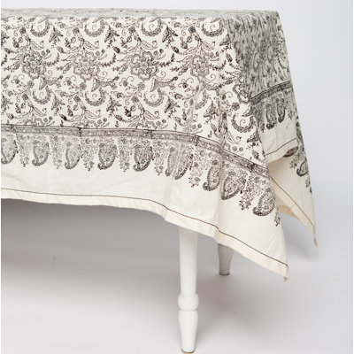  Nappe en coton IVY SLATE - 90 po x 60 po (Collection Sasaki)