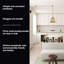 Ionie 1 - Light Natural Pendant