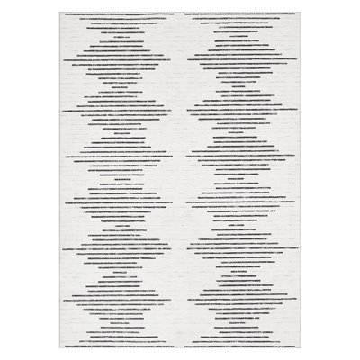 Modern Machine Washable Striped Rug for Living Room Non-Slip Low Pile Stain-Resistant Contemporary Geometric Soft Indoor Carpet for Bedroom Dining Room