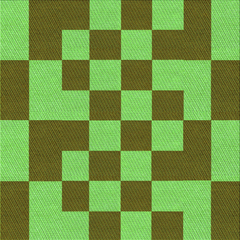 Geometric Indoor Rug, Square 4'