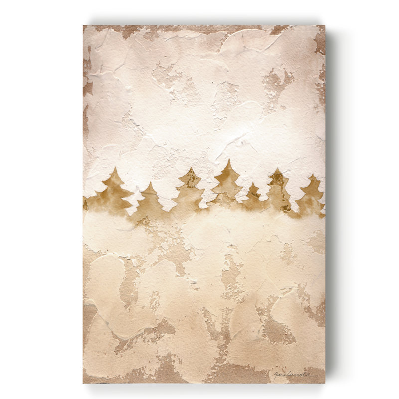 Treeline par Parvez Taj - reproduction d'art sur toile tendue, H 12 po x l 8 po x P 1 po