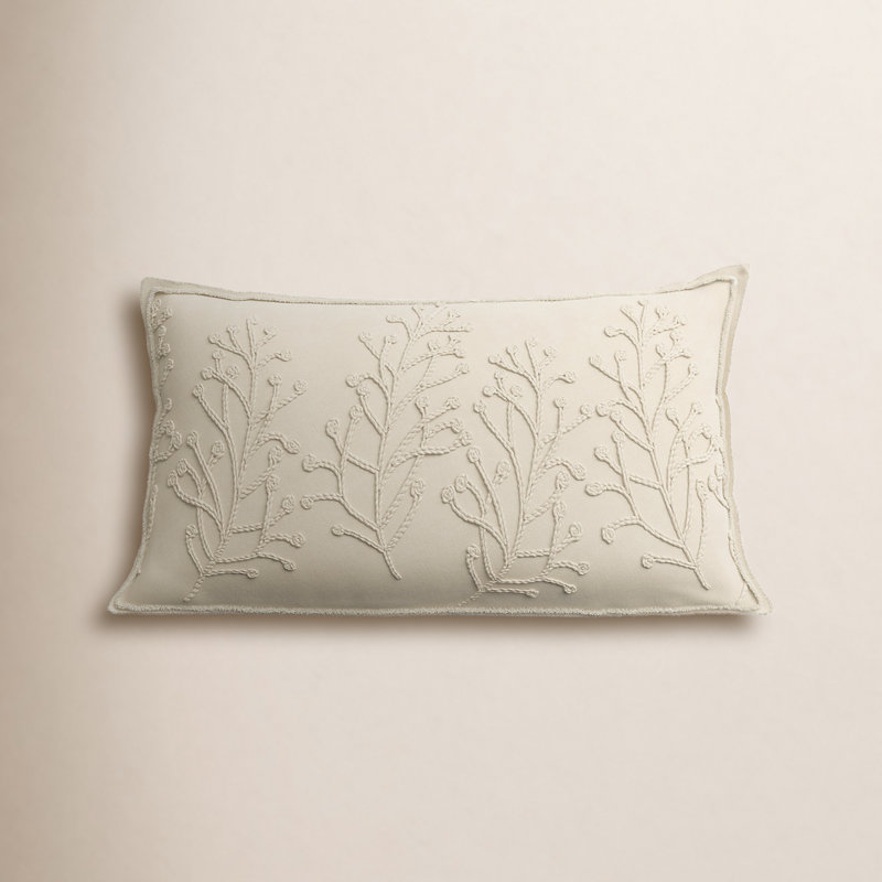 Hollin Poly Filled Lumbar Pillow, Natural